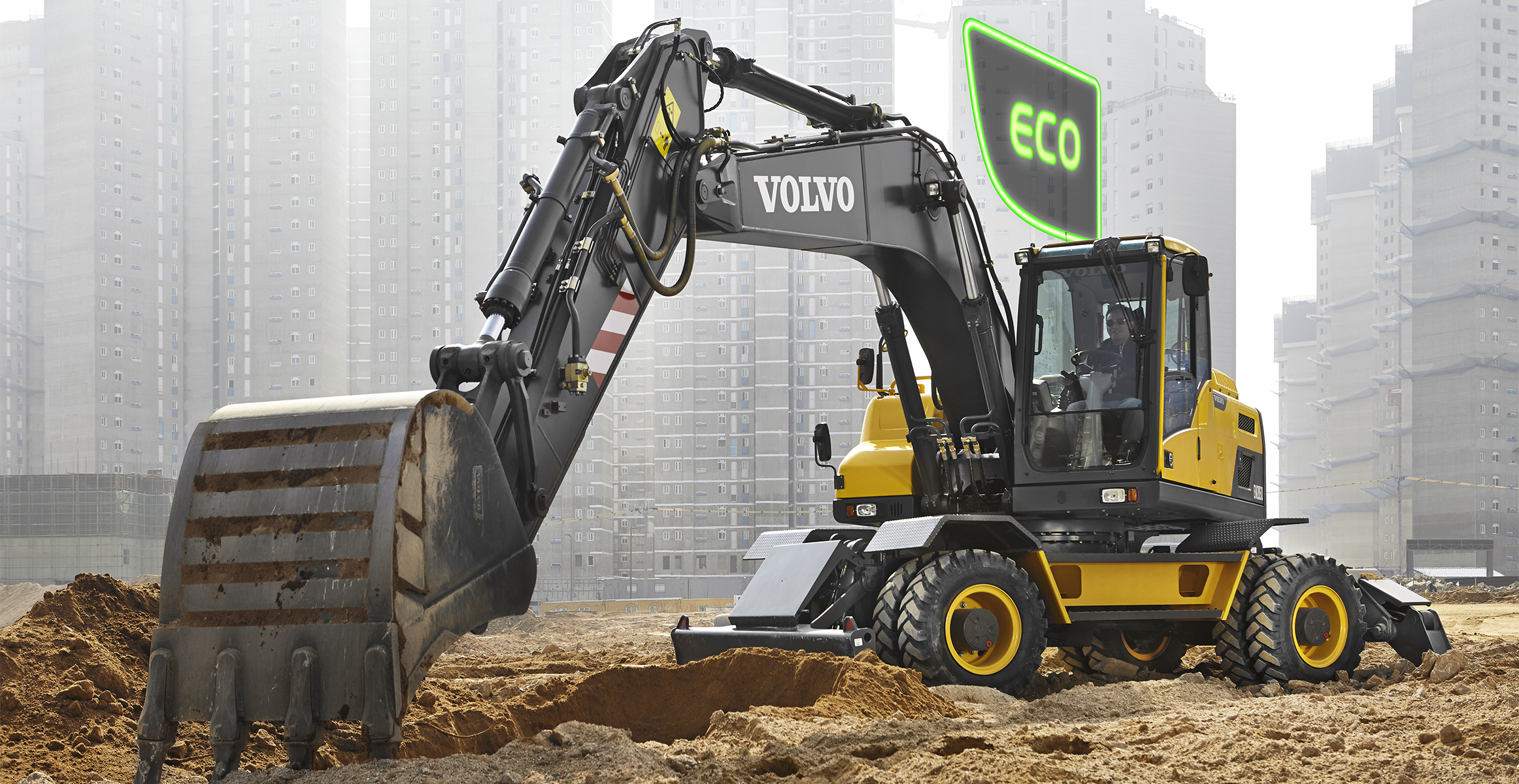 Ew205d Excavators Overview Volvo Construction Equipment