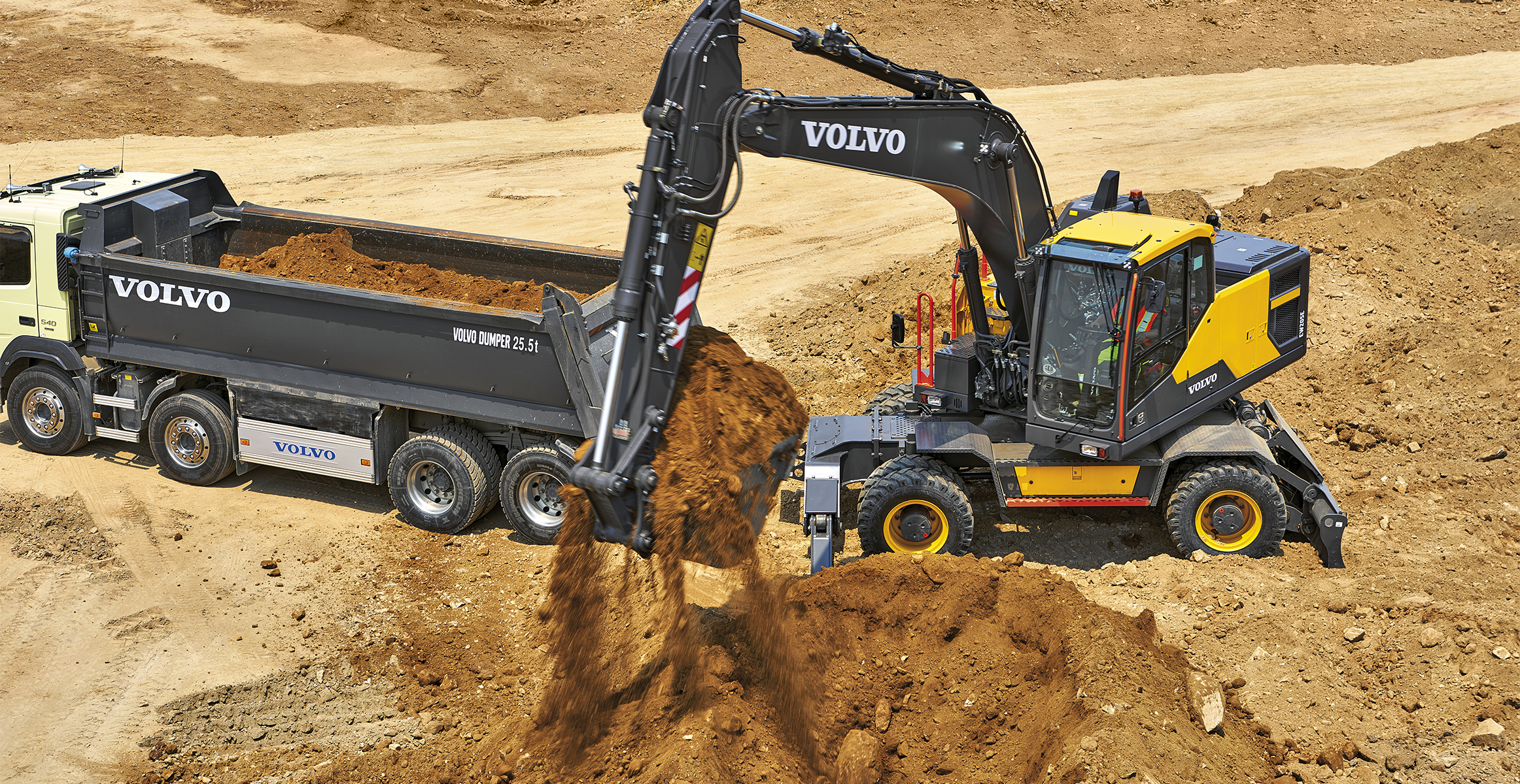 EW205E | 굴착기 | 개요 | Volvo Construction Equipment