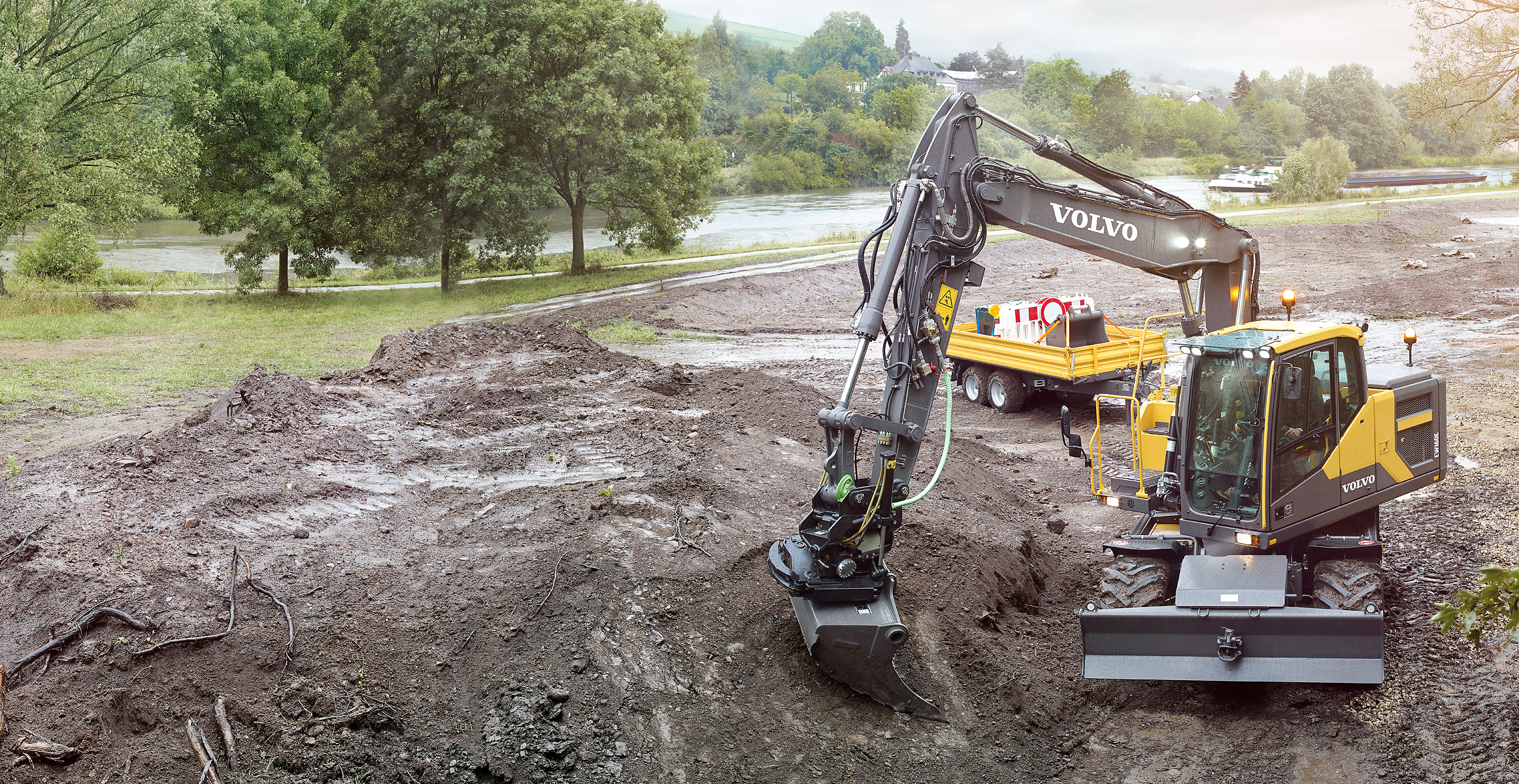Wheeled Excavators Volvo Construction Equipment Global