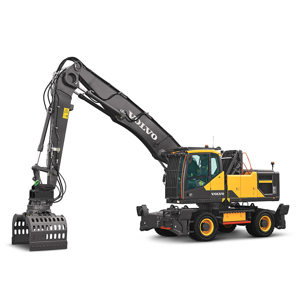 EW240E Material Handler Excavators Overview Volvo Construction