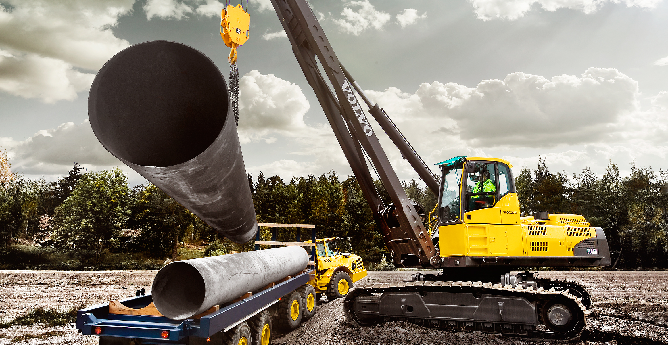 volvo pipelayer pl4611 t3