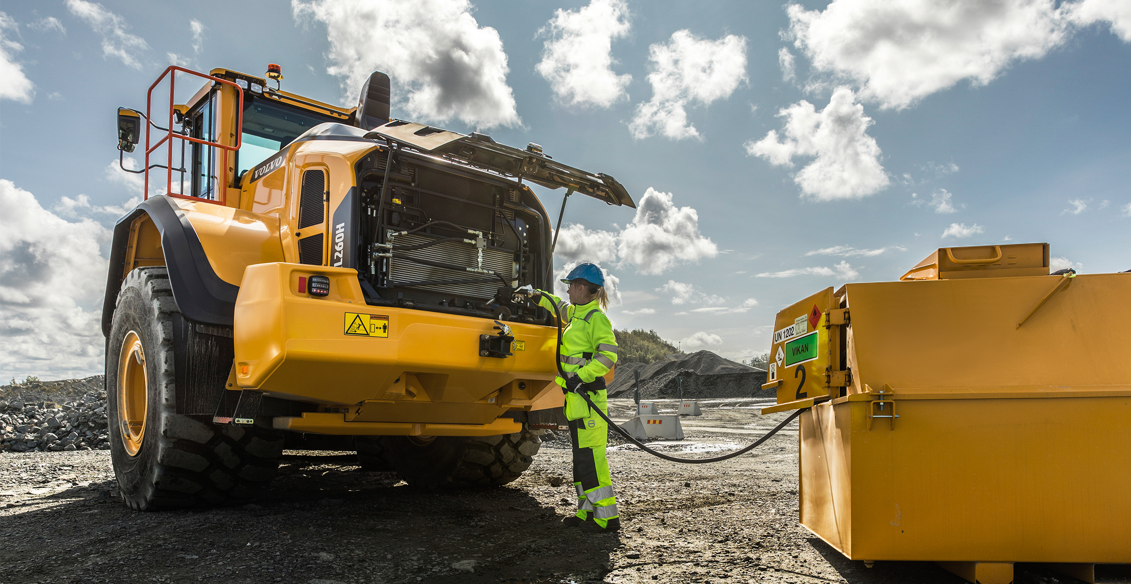 rc wheel loader volvo l250g