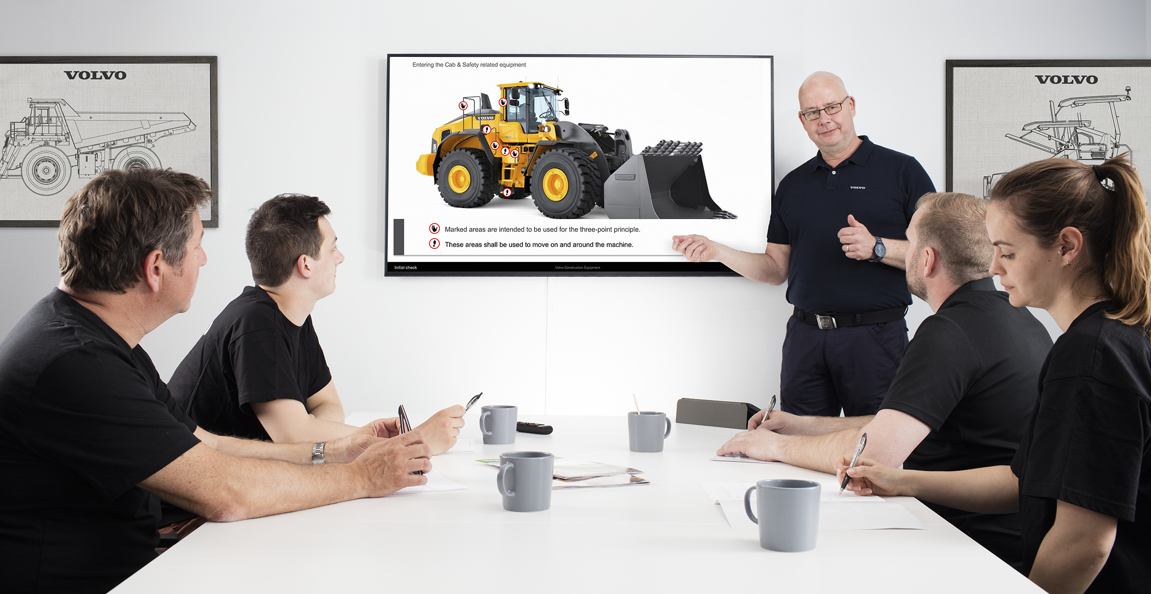 Volvo machine operator training 