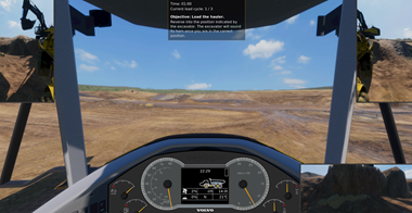 Volvo Simulator - Volvo Articulated Haulers
