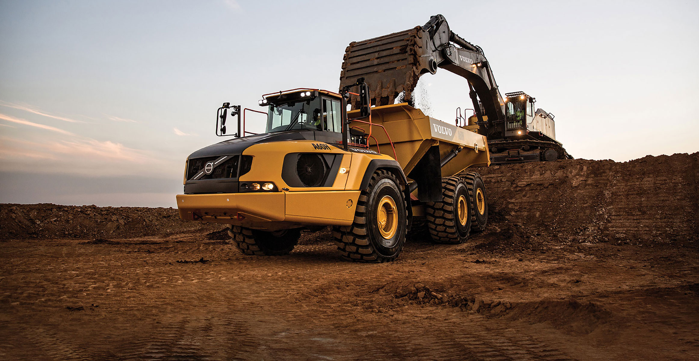 volvo articulated haulers a60h