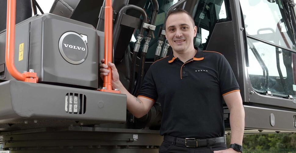 Rafael Nieweglowski, head de vendas Emob da Volvo CE na América Latina