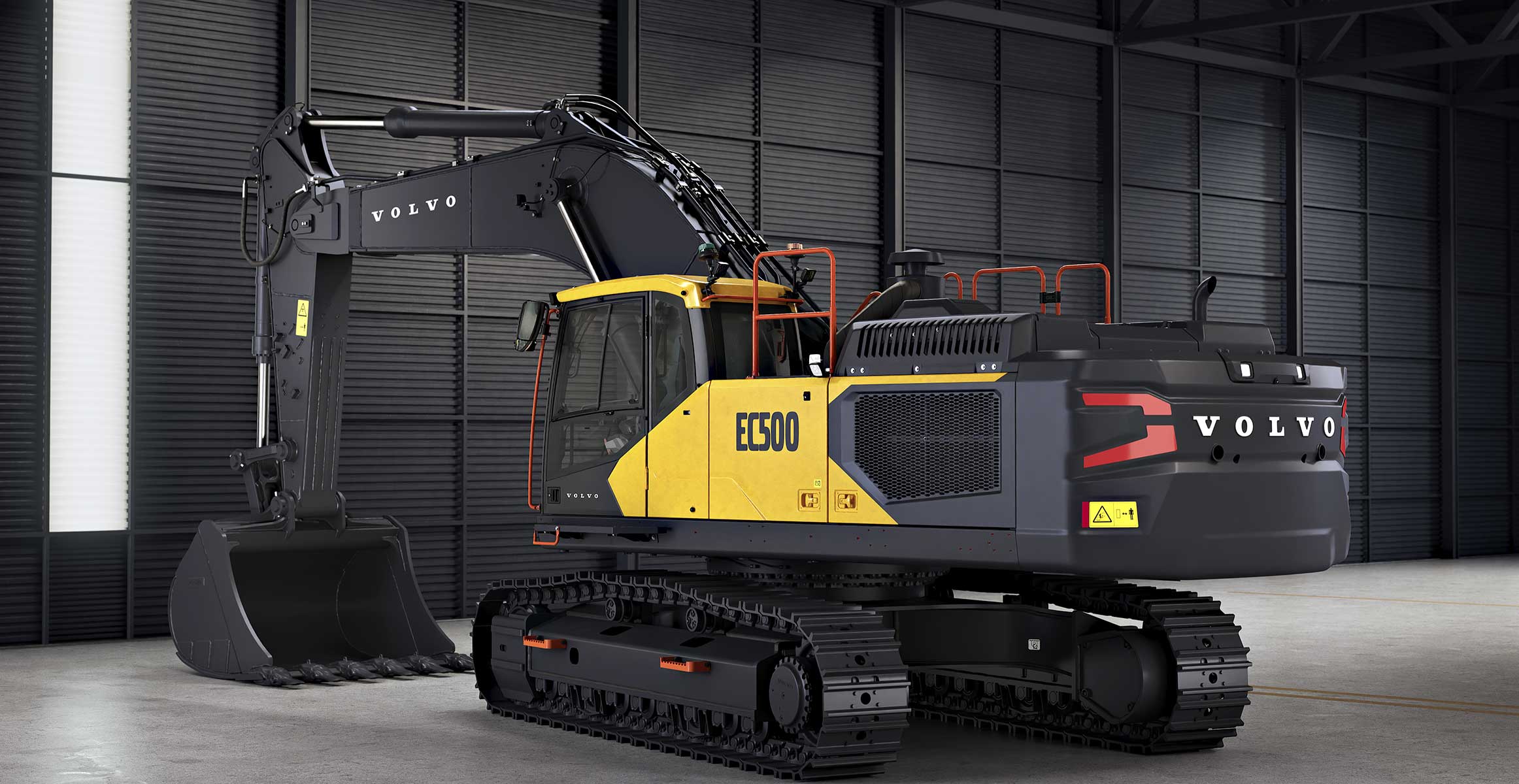 Escavadeira Volvo EC500