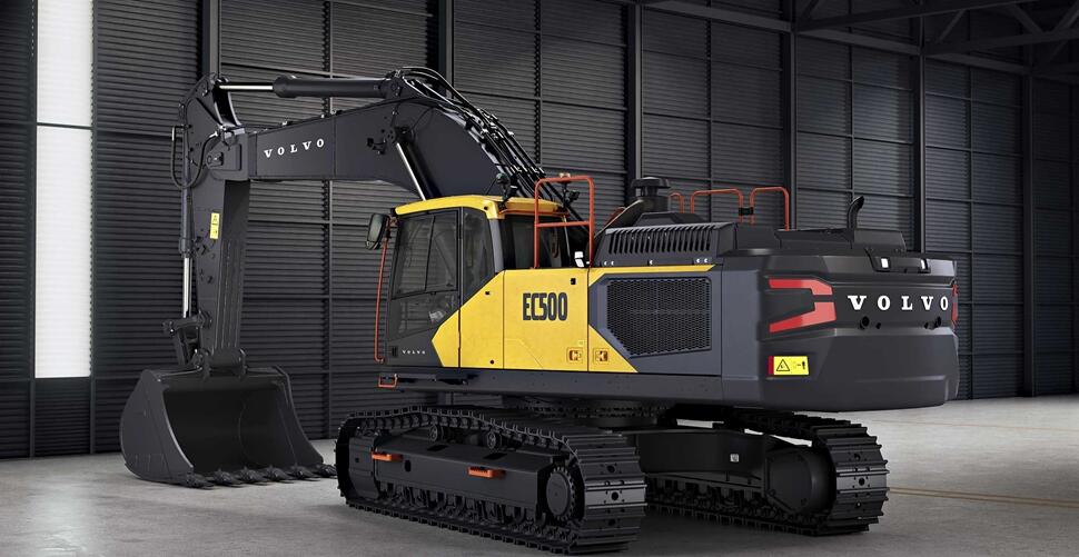 Escavadeira Volvo EC500