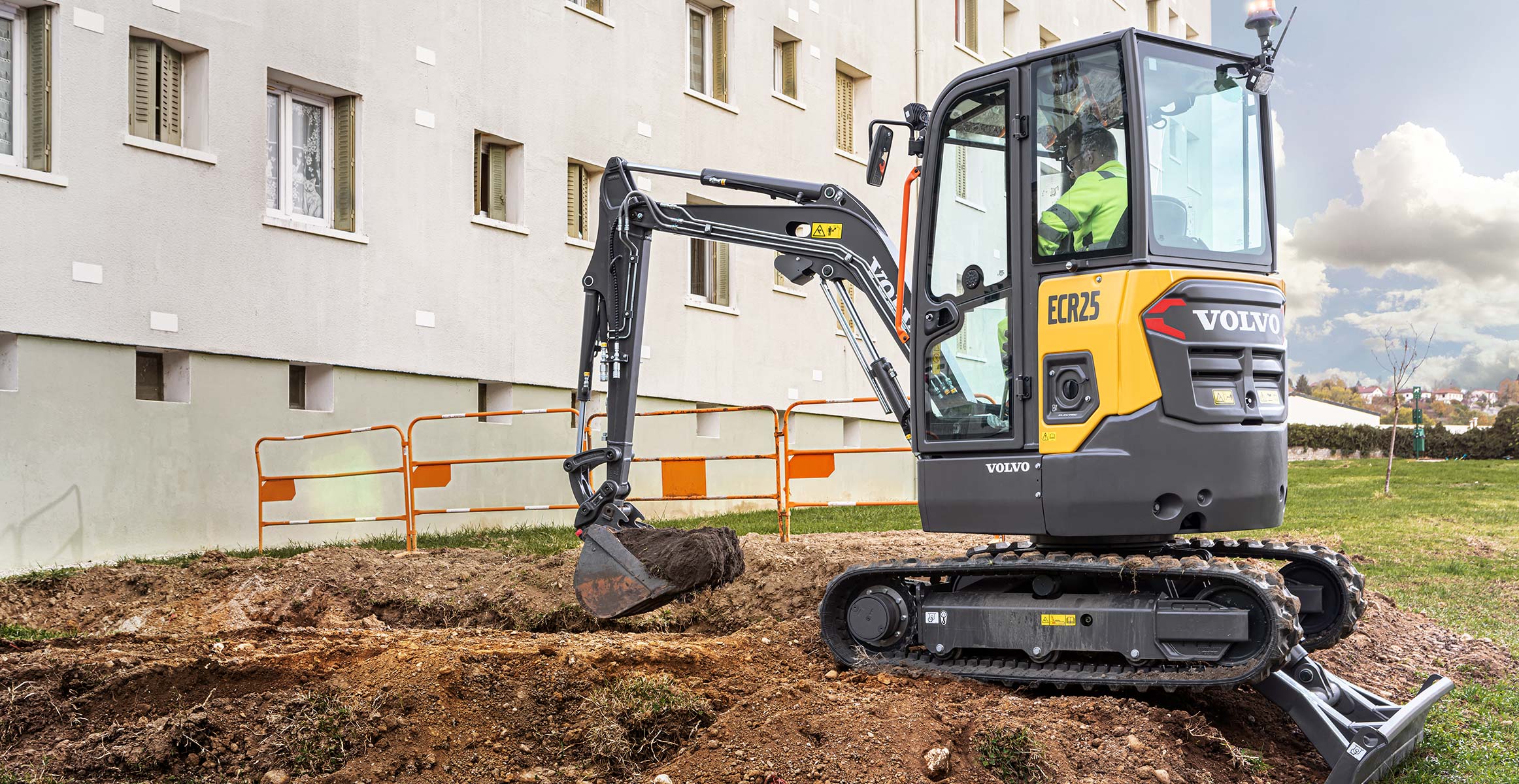 Volvo ECR25 Electric equipment excavating