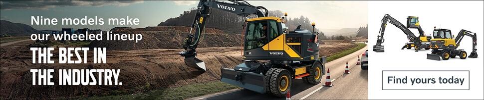The best wheeled excavator lineup in the industry.