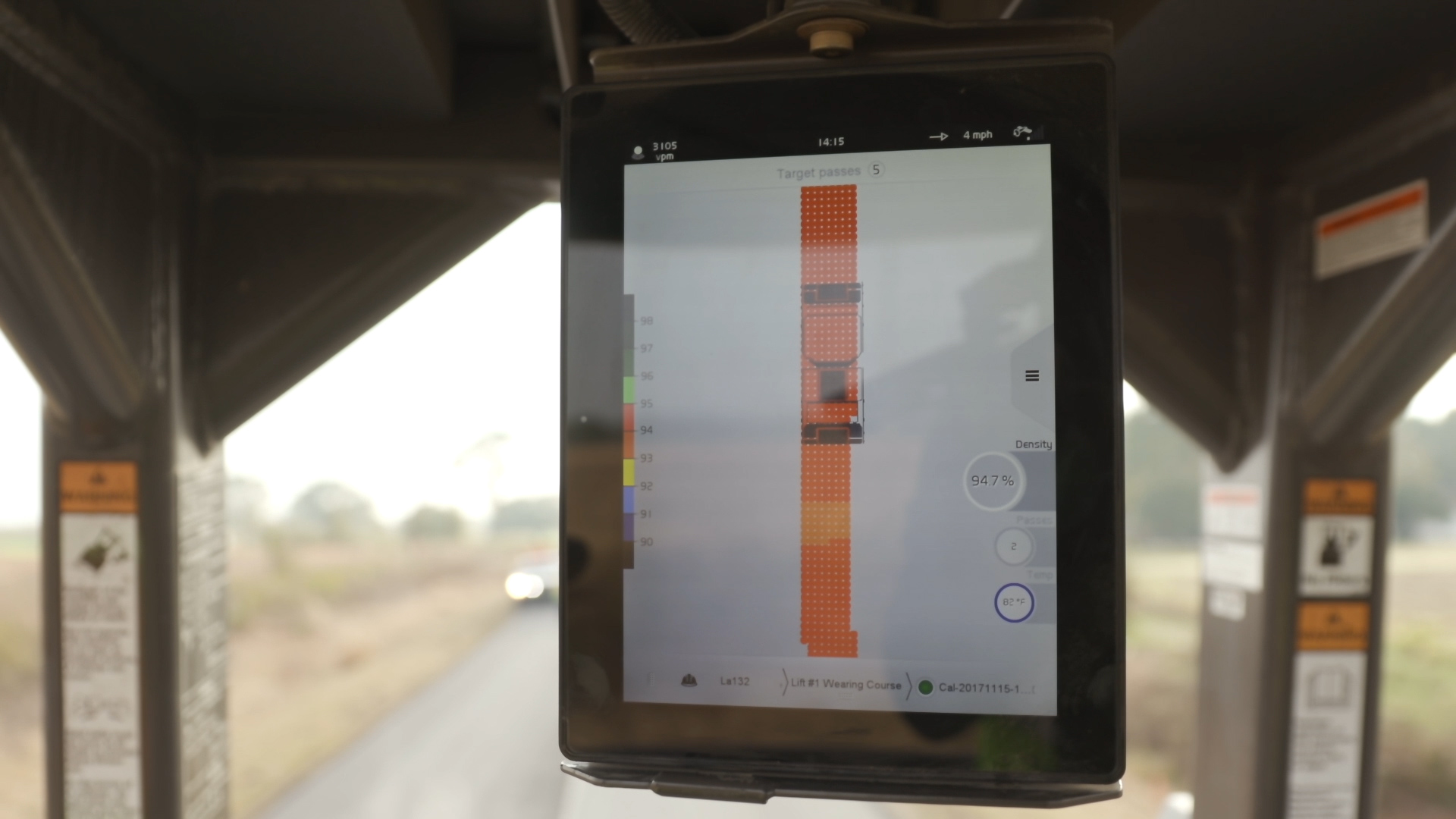 Volvo Asphalt Roller Compact Assist Machine Control System with Density Direct