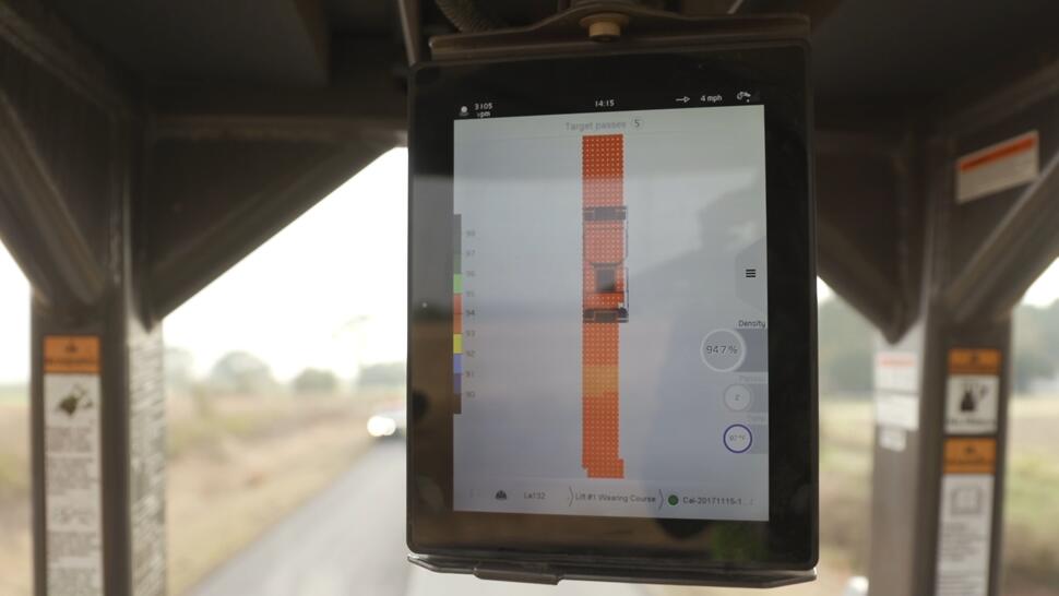 Volvo Asphalt Roller Compact Assist Machine Control System with Density Direct