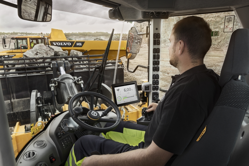 Volvo Front End Loader Load Assist Machine Control System