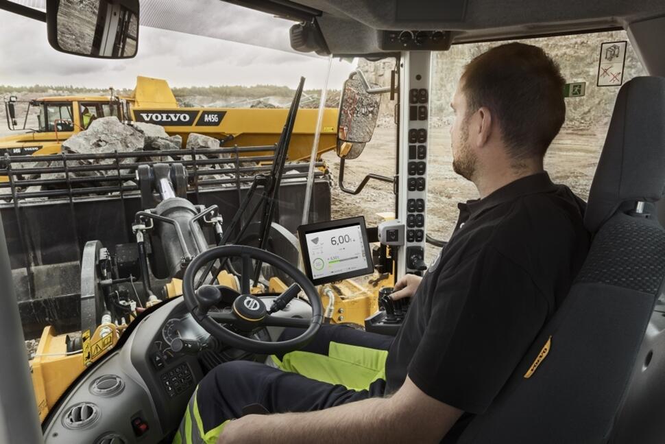 Volvo Front End Loader Load Assist Machine Control System