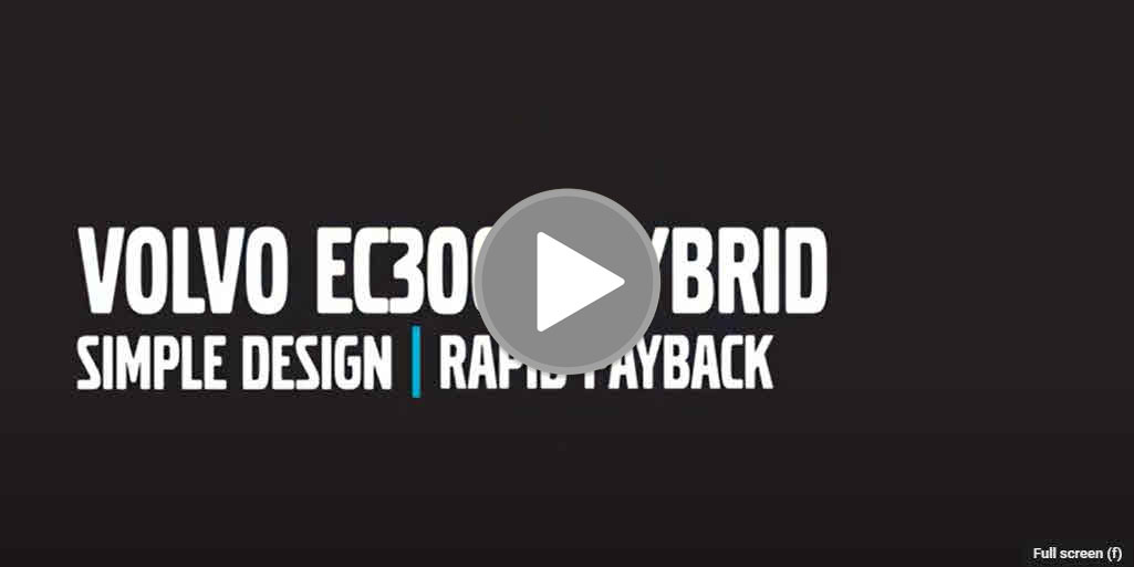 Volvo EC300E Hybrid Video