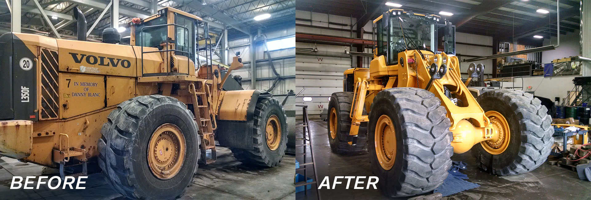 See a time-lapse video of the Volvo Certified Rebuild process.