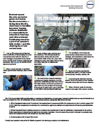 Tips for Cleaning and Disinfecting Construction Equipment Cabs