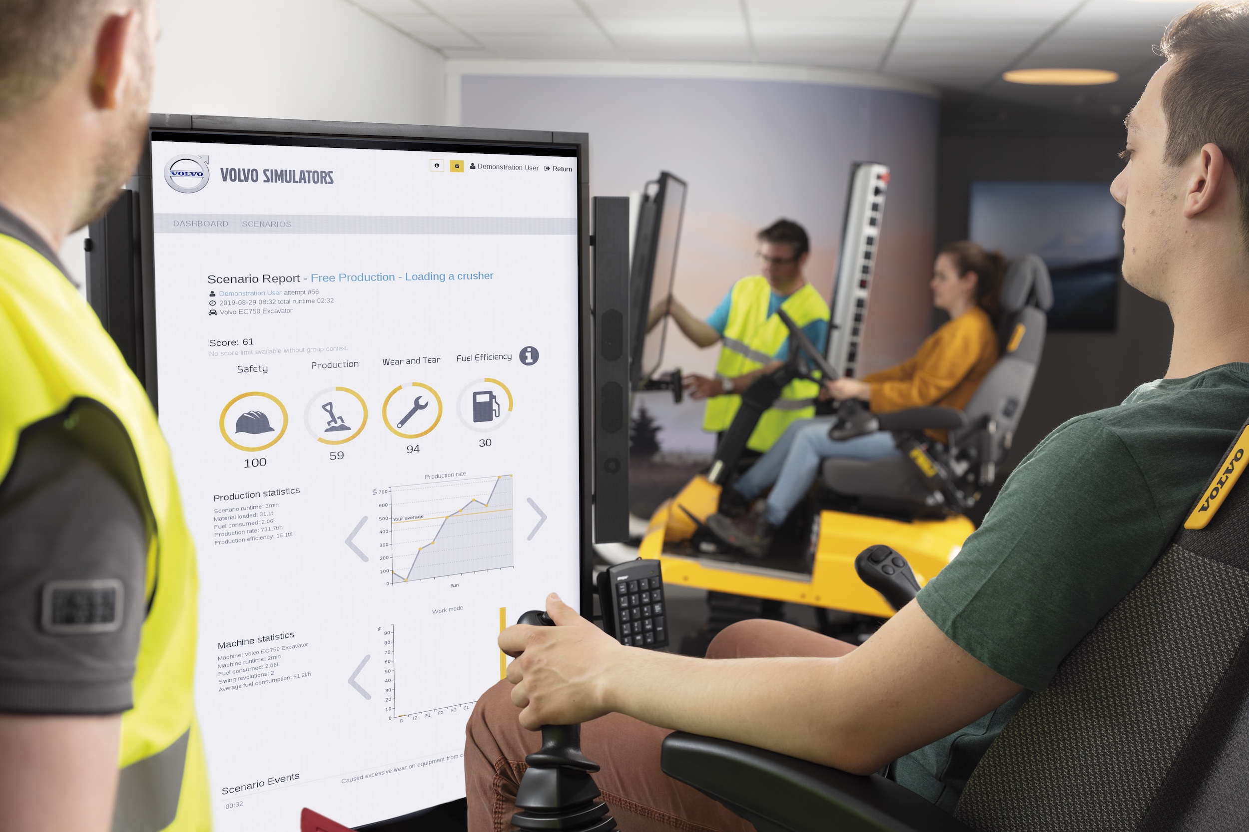 Volvo Services Operator Training for Excavators