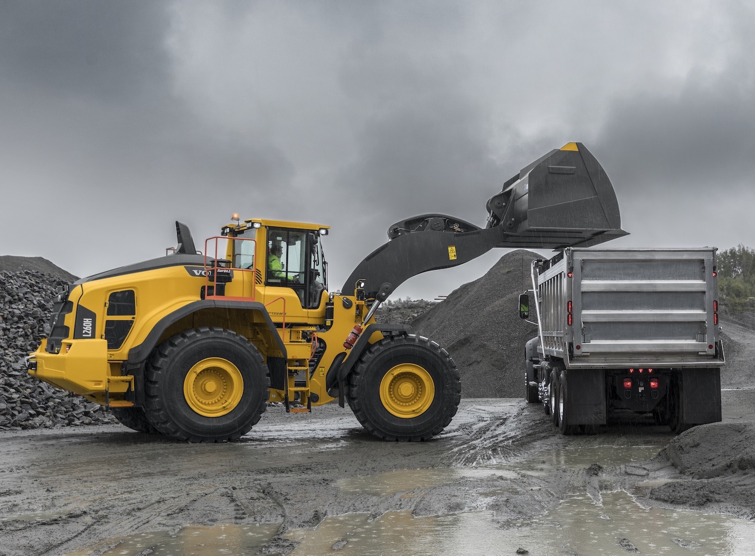Volvo L260H Frontend Loader
