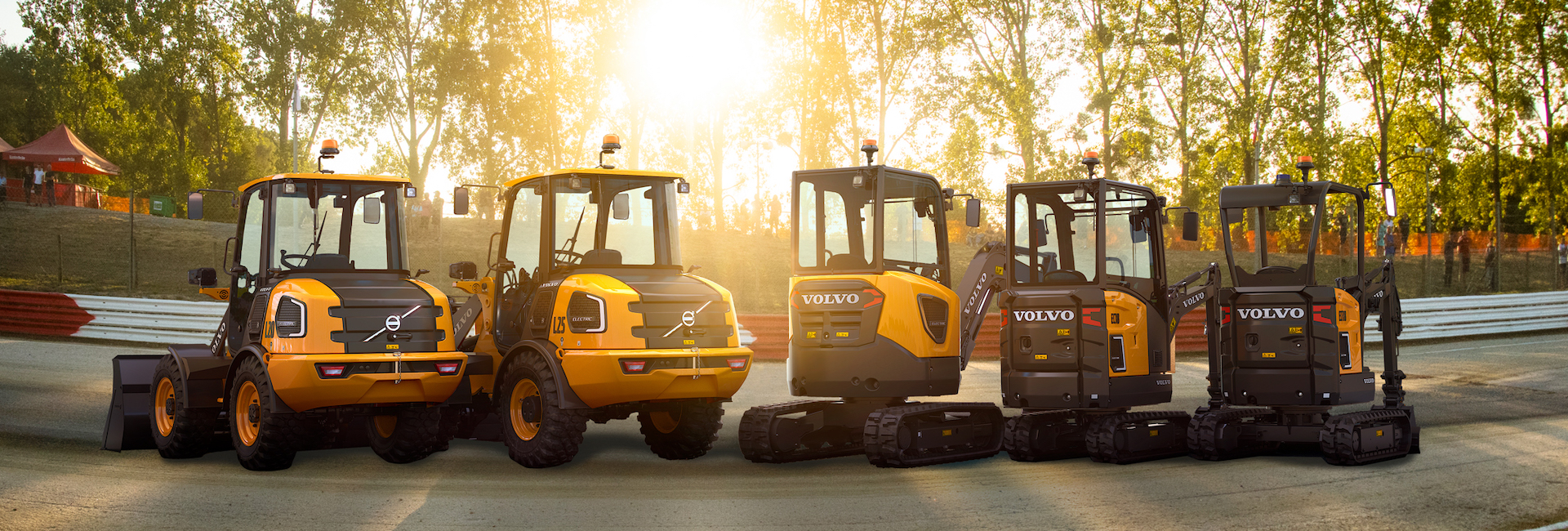 Volvo Compact Electric Equipment Lineup