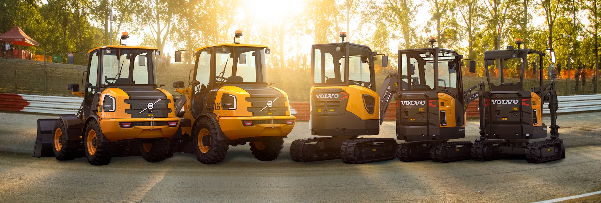 Volvo CE Electric Equipment Lineup 2022