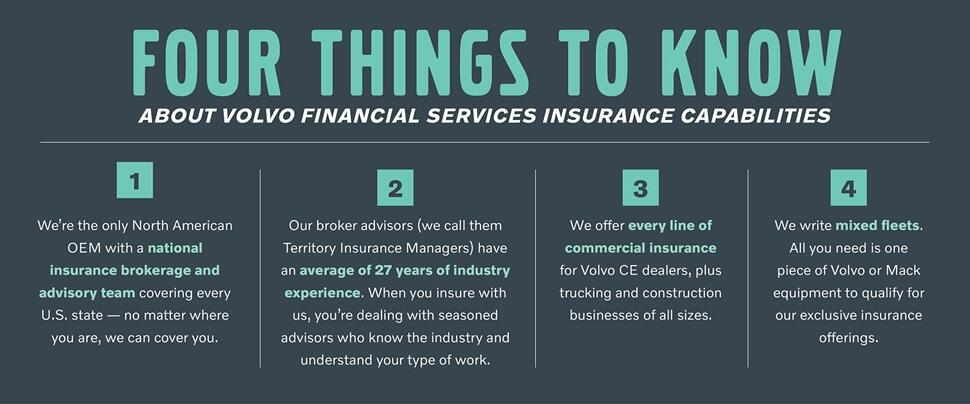 Volvo Financial Services insurance capabilities