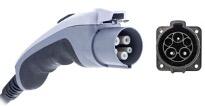 J Plug Used for Charging Electric Heavy Equipment