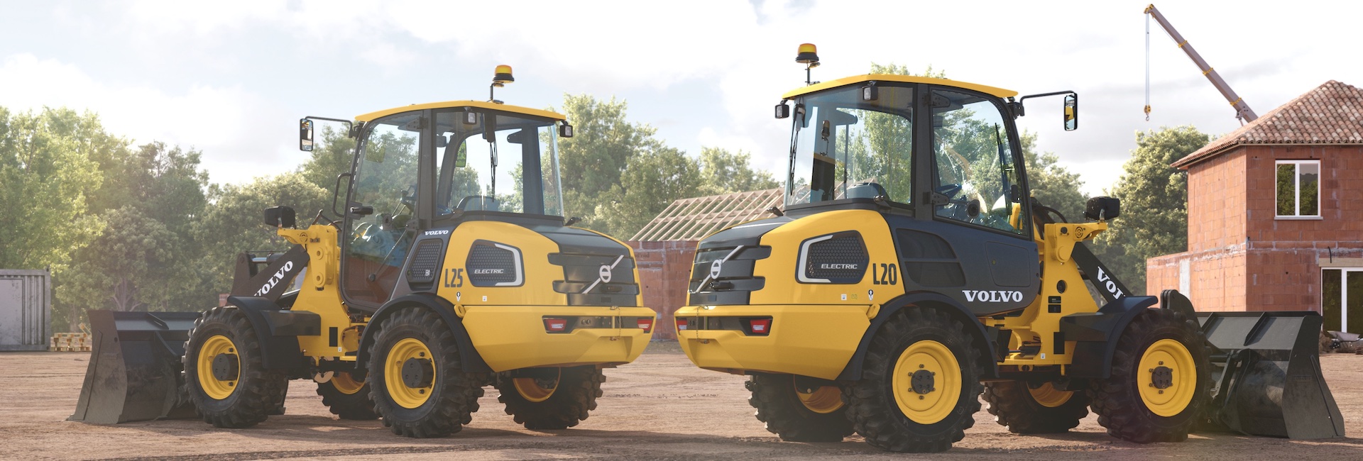 Volvo L20 and L25 Electric Wheel Loaders