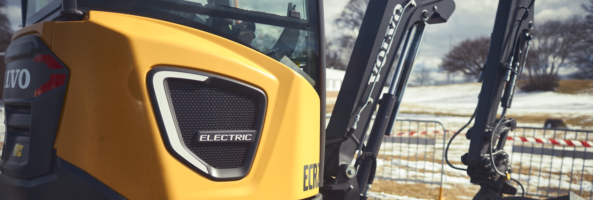 Volvo ECR25 Electric Excavator