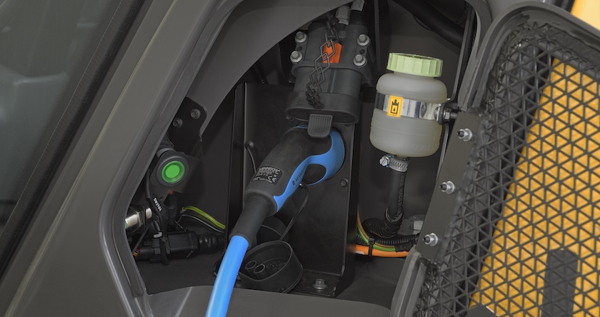 Volvo L25 Electric Charging