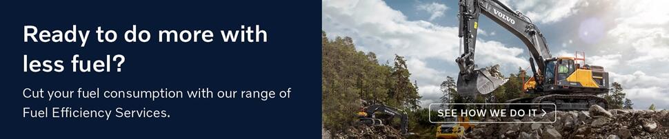 Volvo CE Fuel Efficiency Services