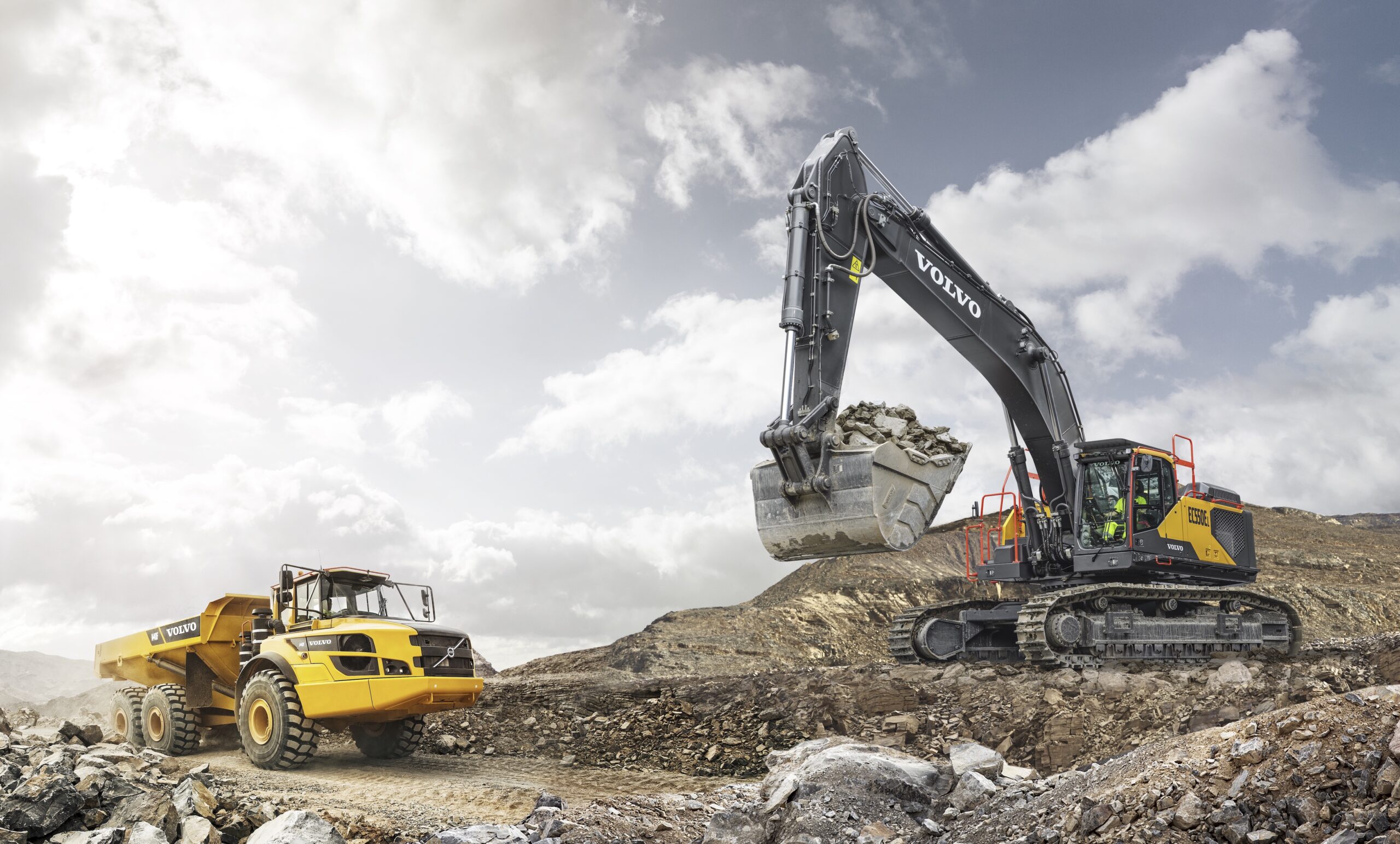 Volvo EC550E Crawler Excavator