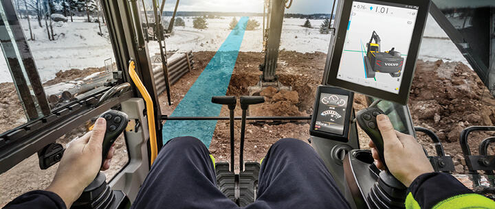 Dig Control How to Use Grade Control for Excavators — Volvo Dig Assist | Volvo CE ...