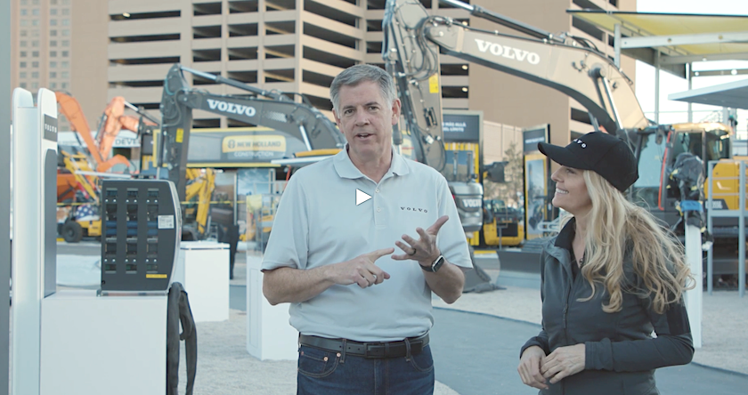 Volvo at CONEXPO Live