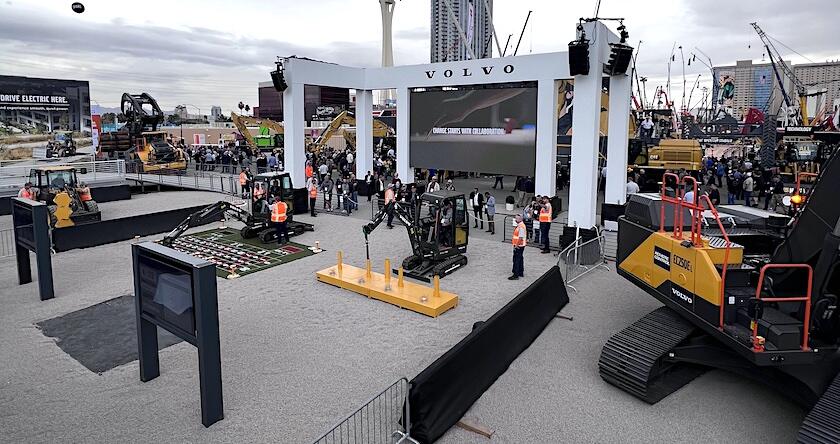 Volvo at CONEXPO 2023