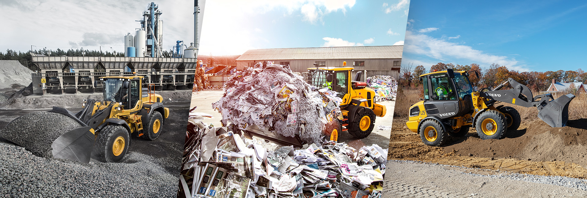 Volvo Wheel Loader Application Packages Make Selections Easy