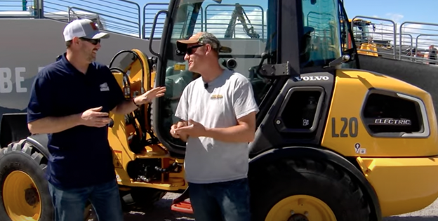 Watch Letsdig18 and Dirt Perfect Compete on Volvo Electric Equipment
