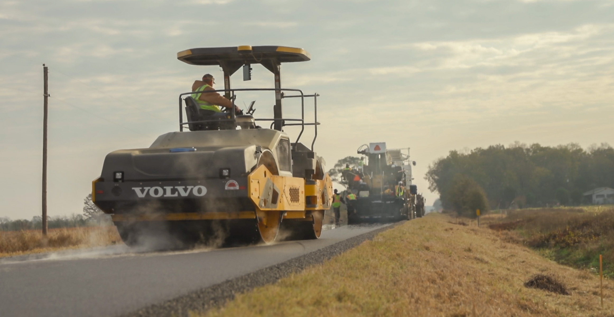 D&J Construction relies on Intelligent Compaction from Volvo
