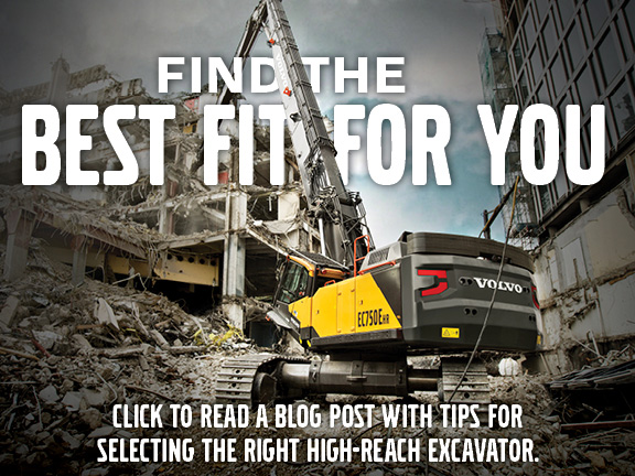 Volvo Ce Launches The Ec750e Hr Its Largest High Reach