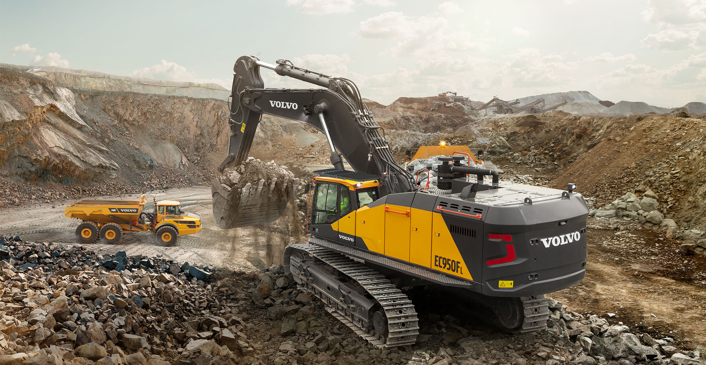 Volvo’s largest excavator, the EC950F, now available in North America Volvo’s largest excavator, the EC950F, now available in North America