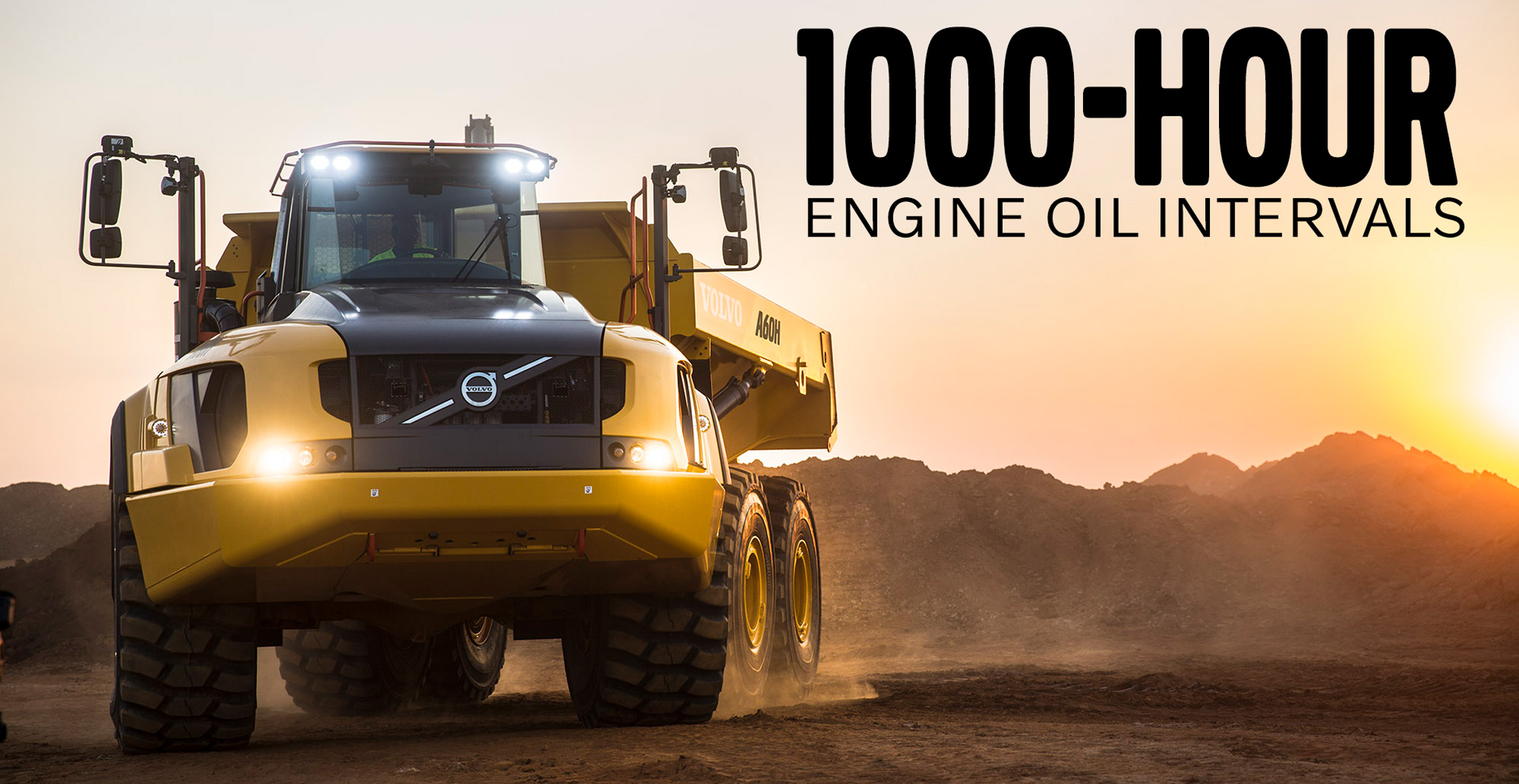 Volvo Construction Equipment Extends Oil Change Intervals to 1,000 Hours