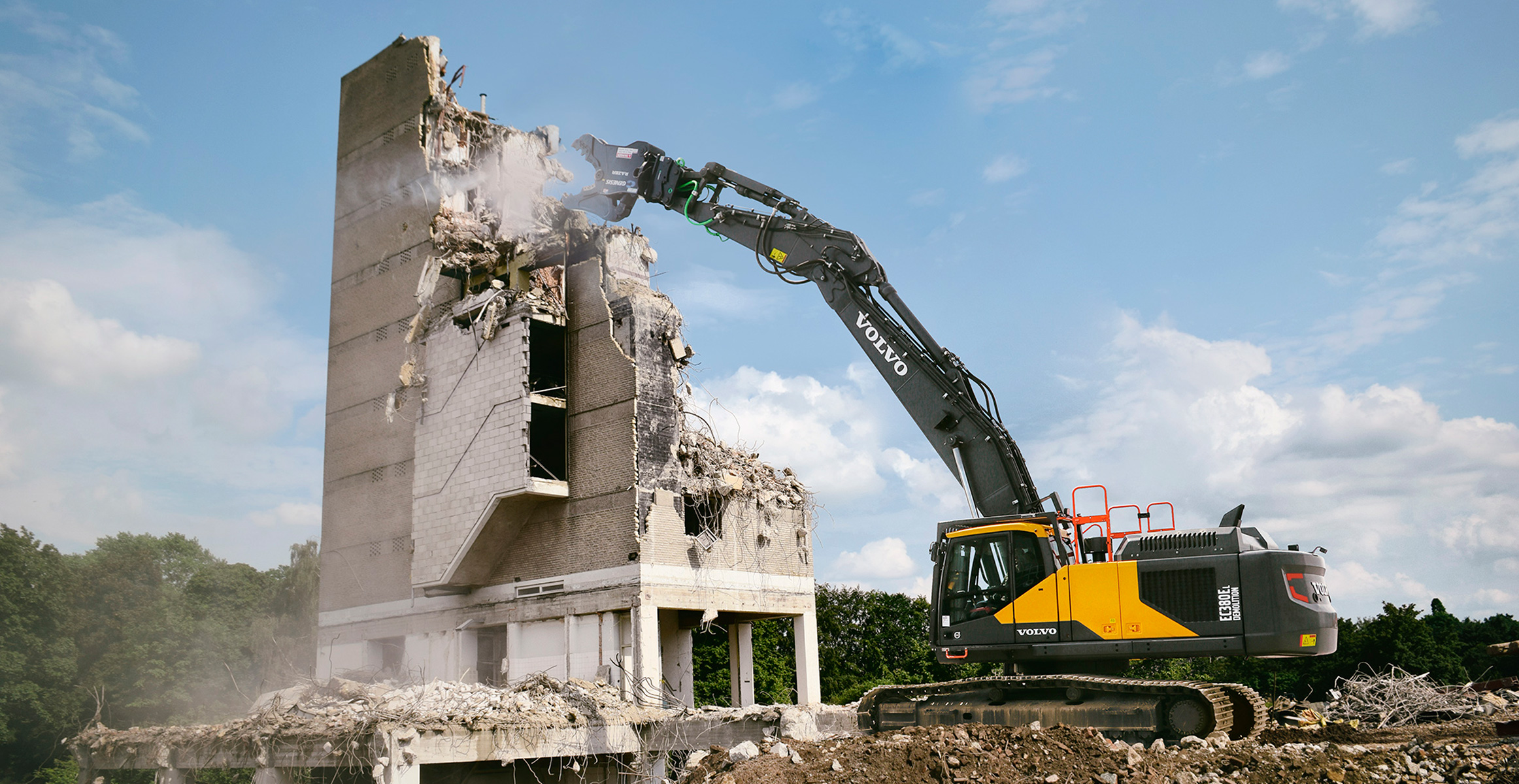 Volvo Adds New EC380E Straight Boom Excavator to its Purpose-built