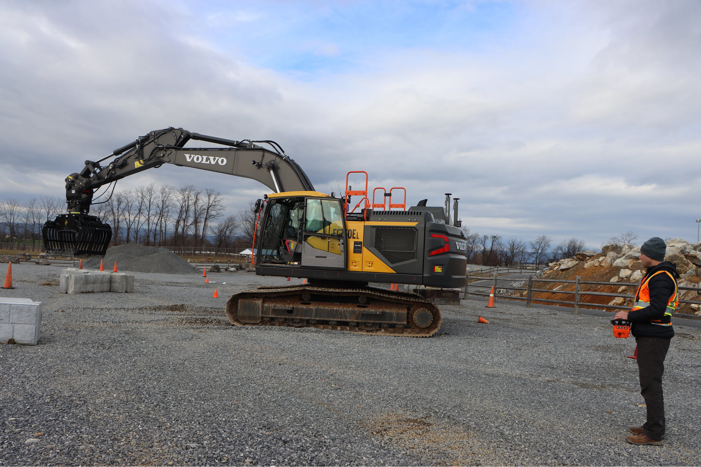 Volvo Remote Control excavators put safety and versatility in your hands