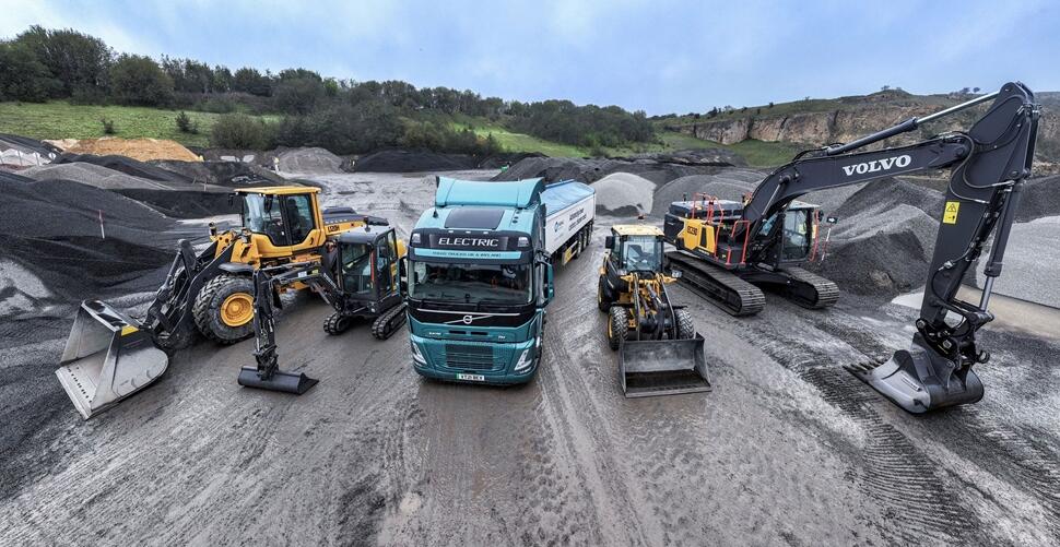 Volvo CE partners with CRH to decarbonize construction