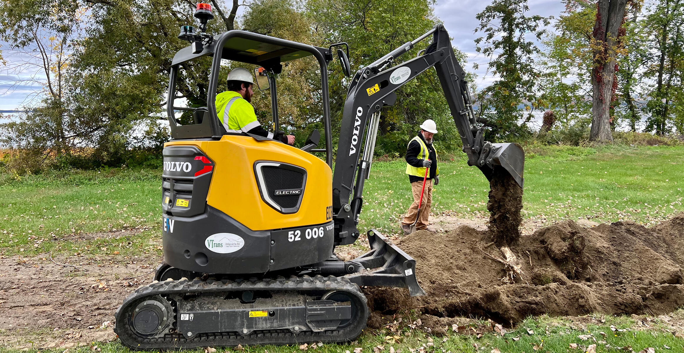 Volvo Electric Mini Excavator