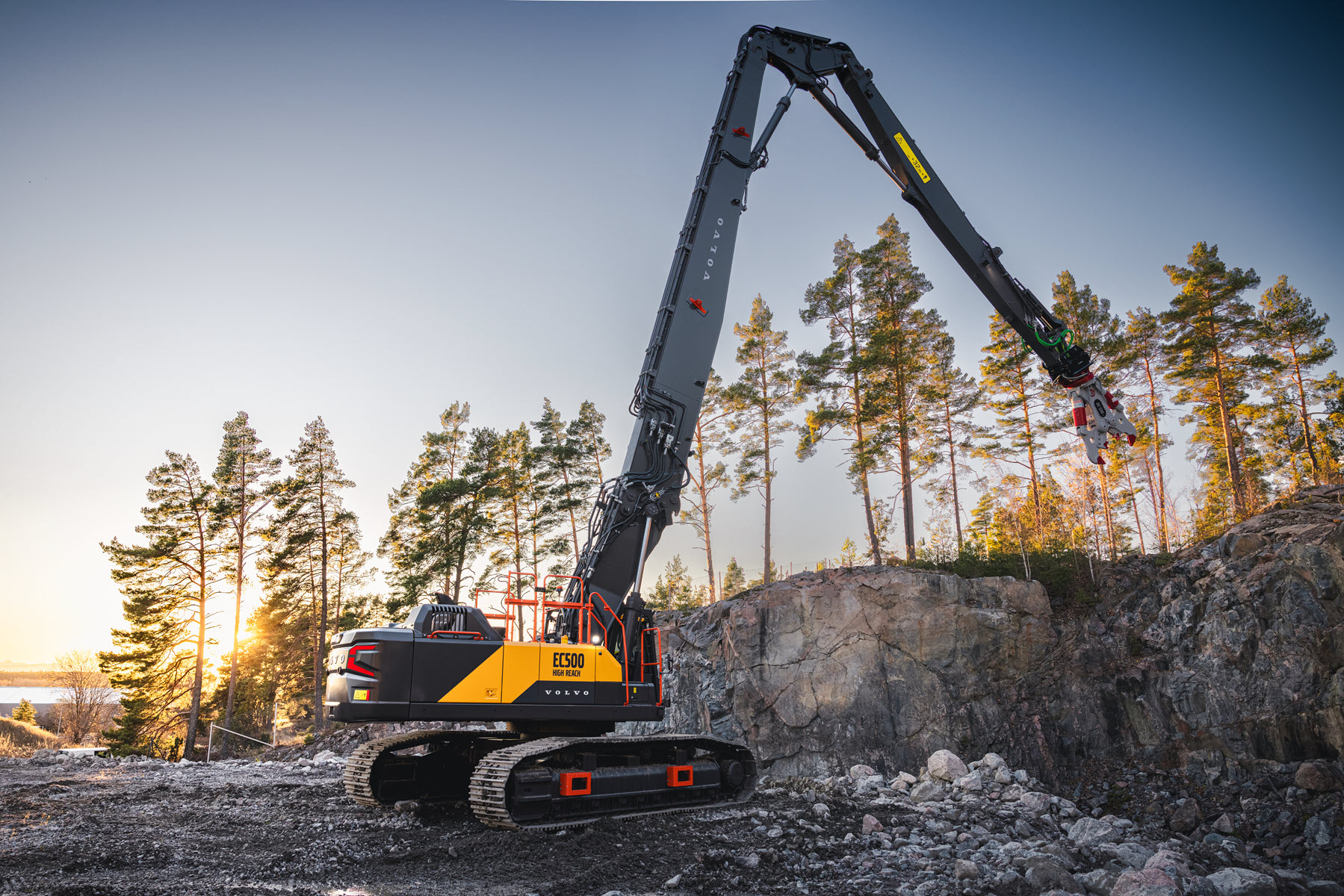 Volvo EC500 High Reach excavator