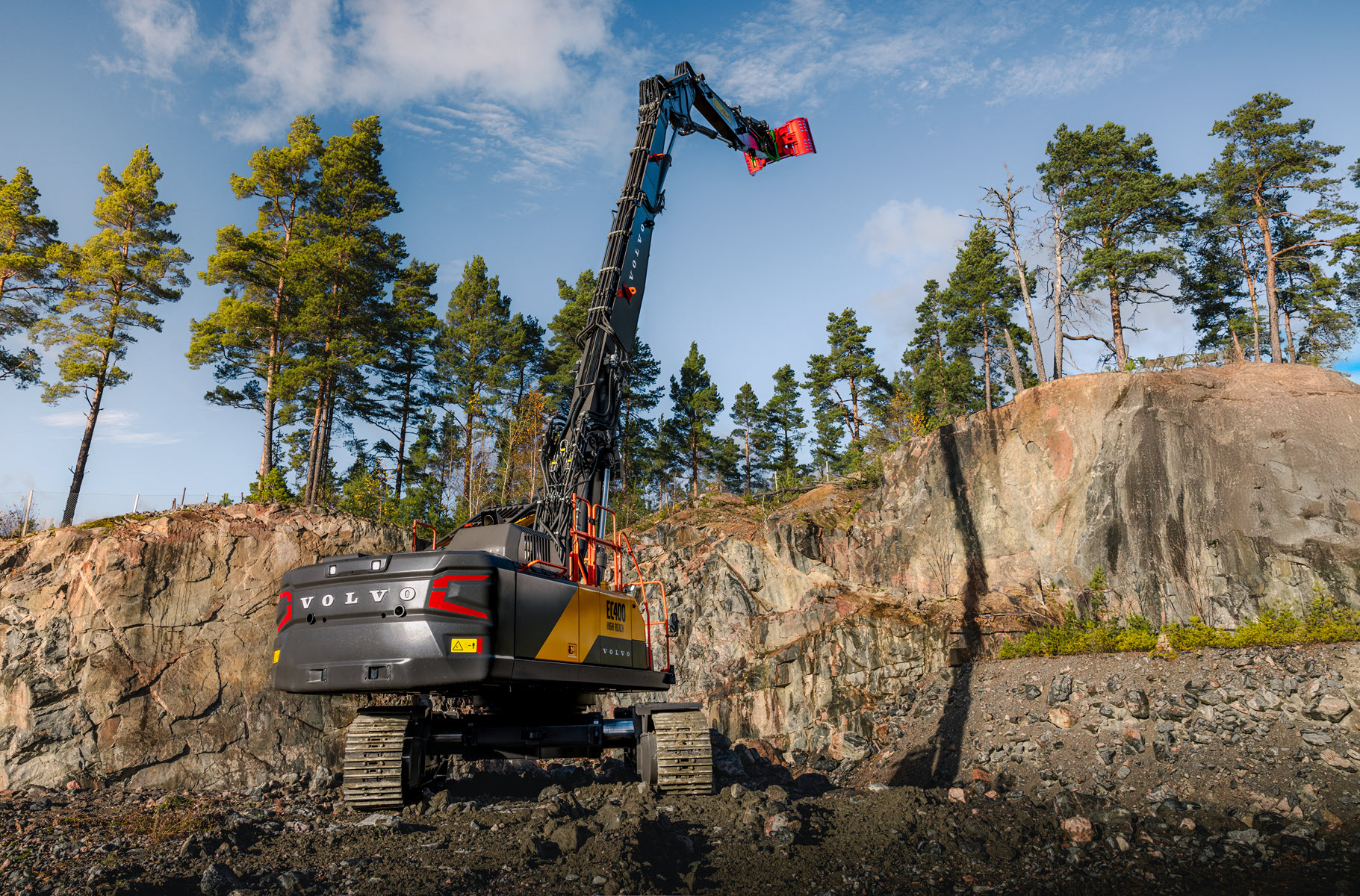 Volvo EC400 High Reach excavator