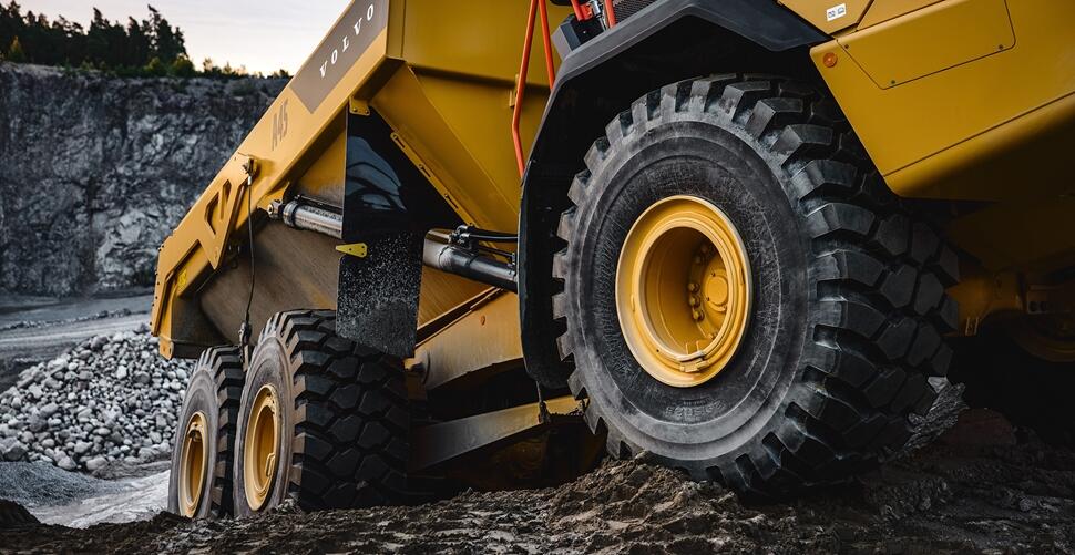 Volvo A45 new-gen articulated dump truck