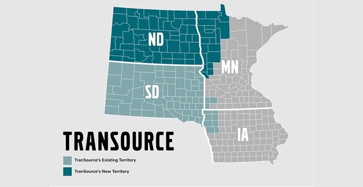 Volvo CE dealer TranSource expands territory in northern plains