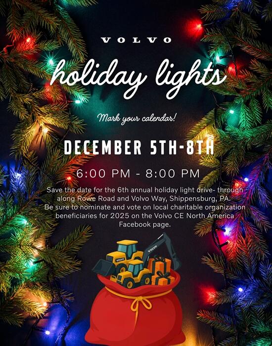Volvo Holiday Lights